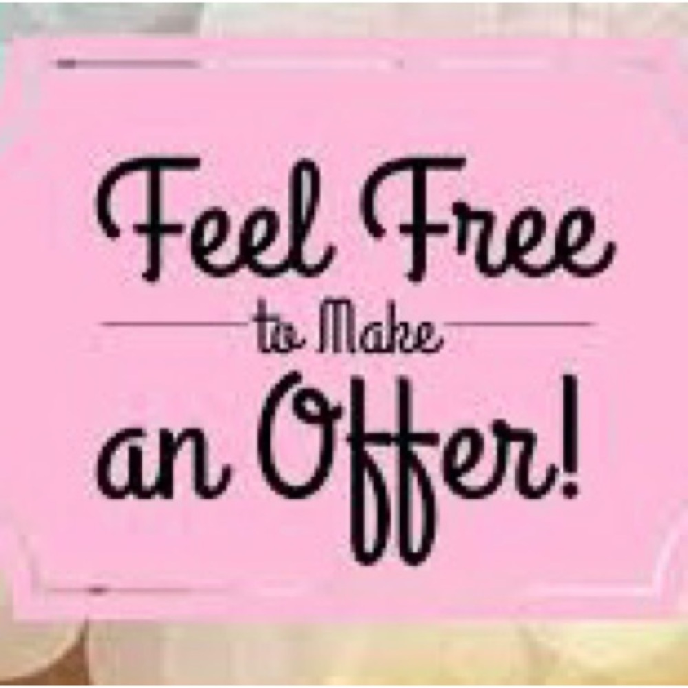 FEEL FREE TO MAKE AN OFFER ON ANY ITEM LISTED